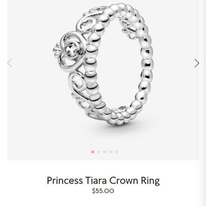 Princess pandora ring